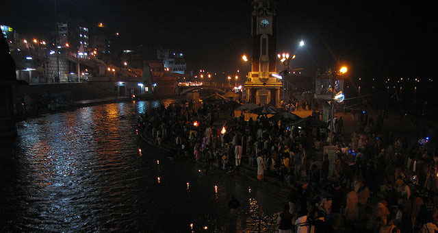 The Ganga Aarti in Haridwar