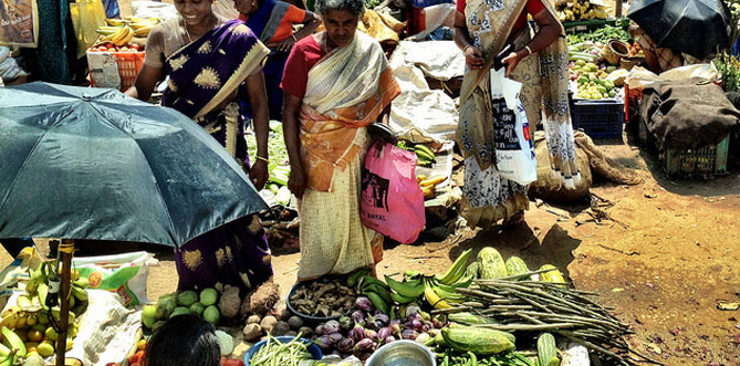 Vegetable Market Kovalam