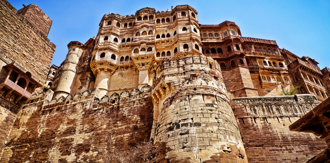 Pushkar with Forts & Palaces